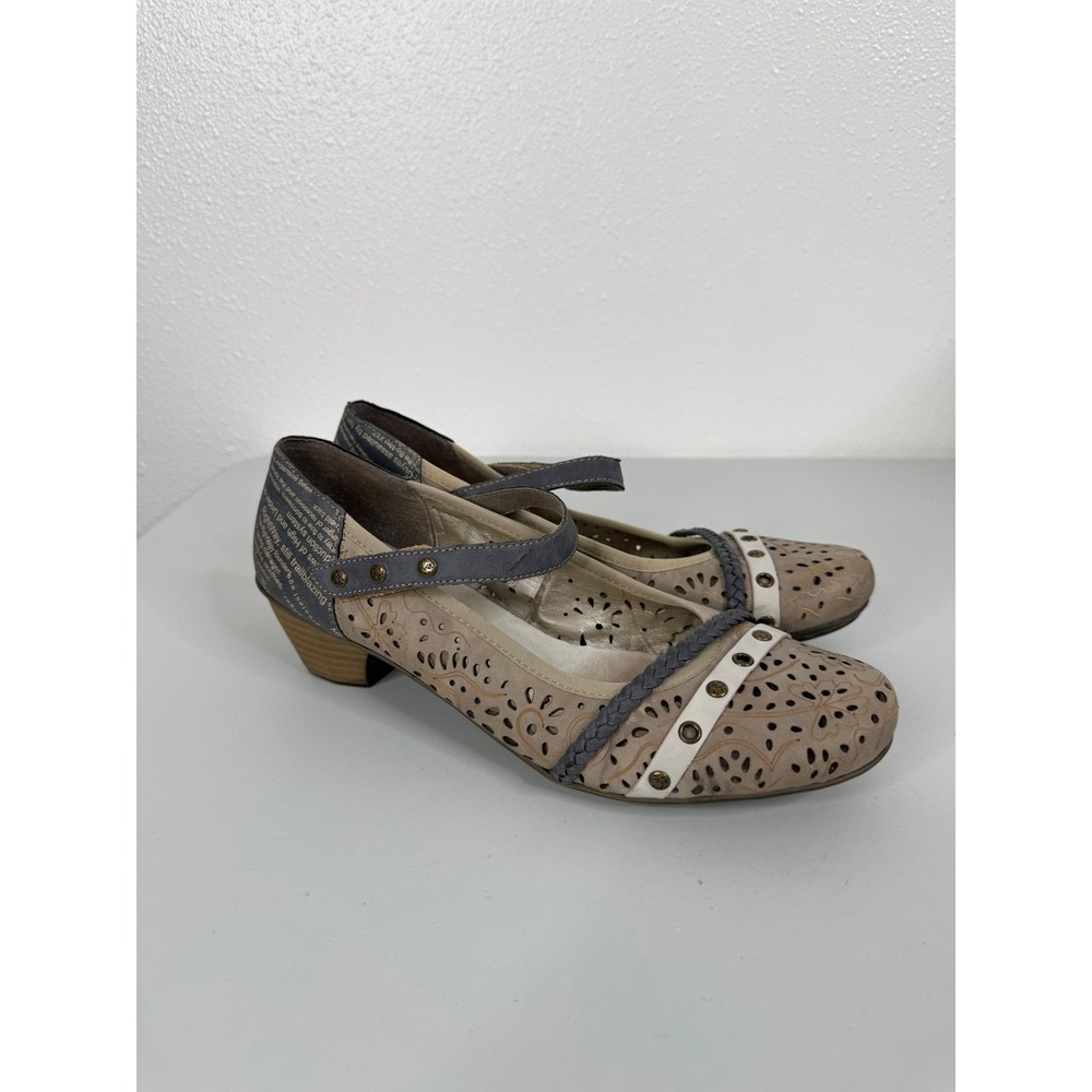 Rieker Mary Jane Leather Shoes Size 40‎